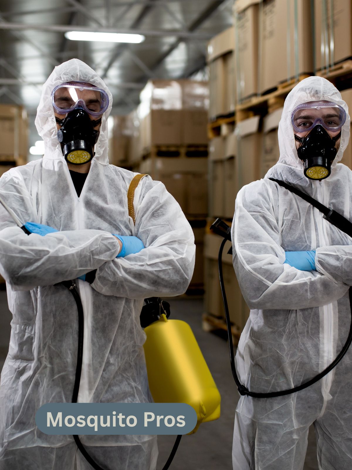 Professional mosquito control services in Acadia Parish, Louisiana - Expert technicians at work
